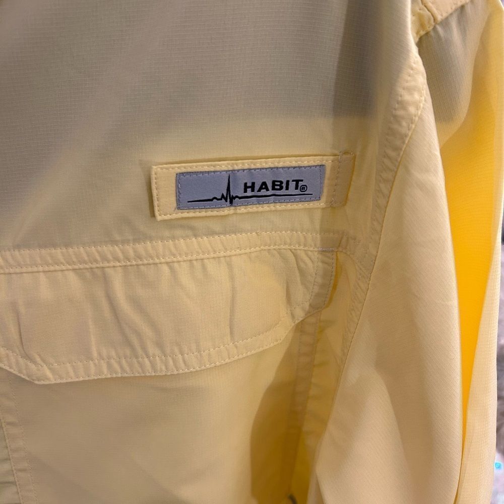 Habitat Wind breaker style button up shirt - Picture 3 of 8